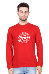 Cheers & Beers to 50 Years Birthday T-Shirt - Full Sleeve