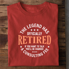 The Legend Officially Retired T-Shirt