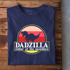Dadzilla Father of Monster T-Shirt
