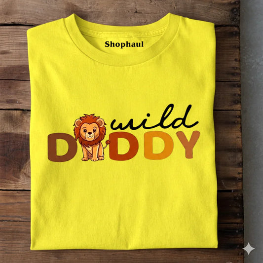 Wild Daddy 1st Birthday combo T-Shirt