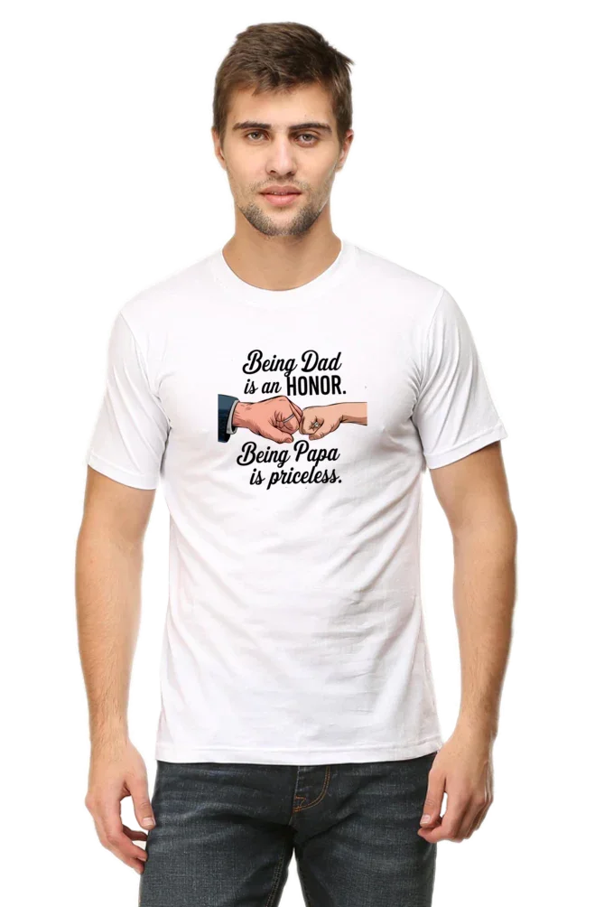 Being Papa is Priceless Dad T-Shirt