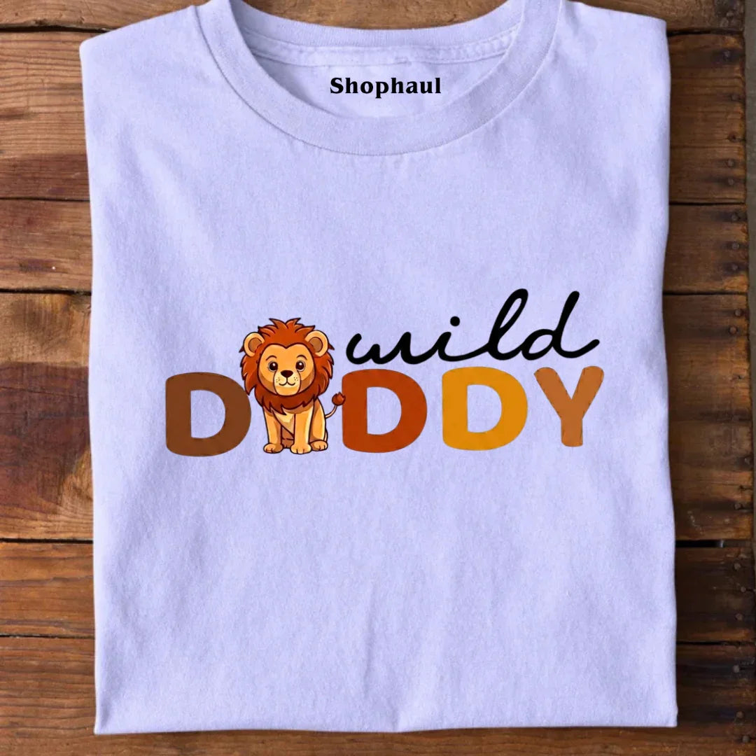 Wild Daddy 1st Birthday combo T-Shirt
