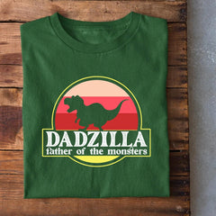 Dadzilla Father of Monster T-Shirt