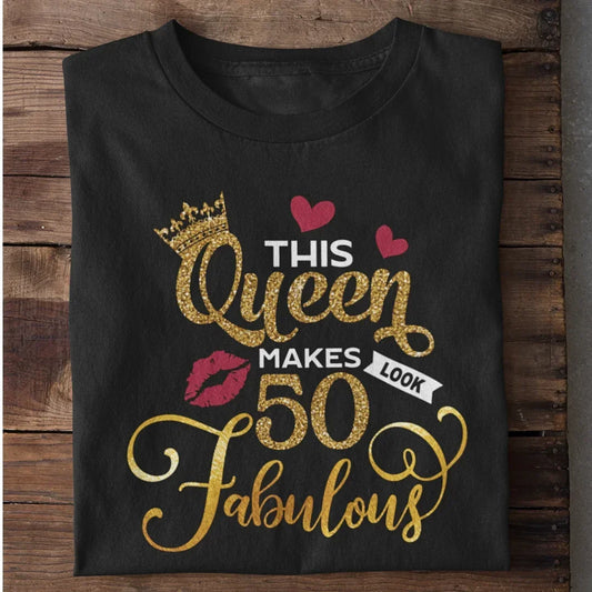 50th Birthday T-shirts for group women