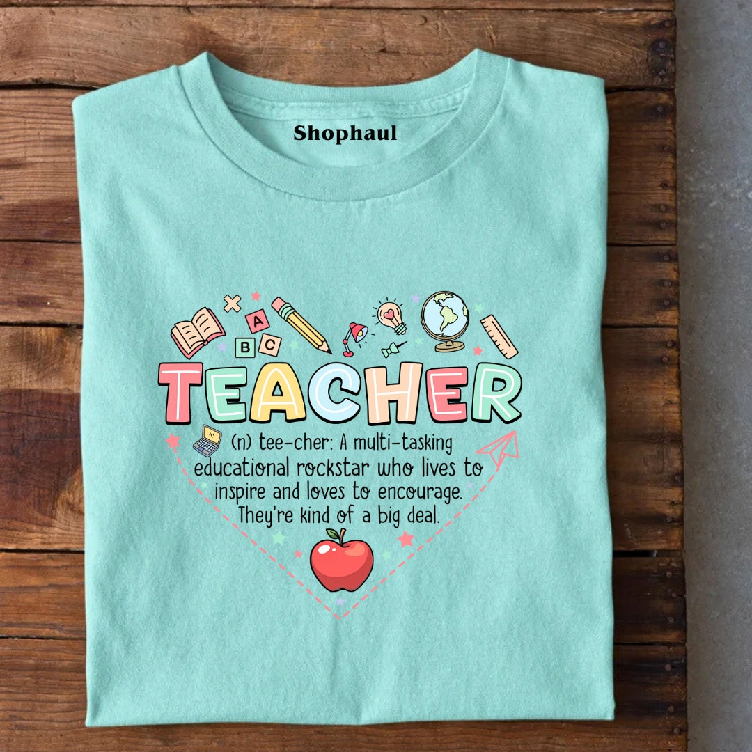 Educational Rockstar Teacher T-Shirt
