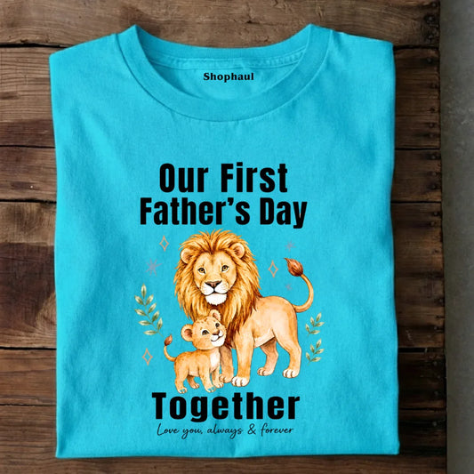 First Fathers Day Matching T-Shirt First Fathers Day Matching T-Shirt - Default Title