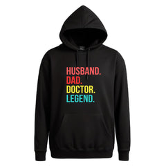 Husband Dad Doctor Hoodie