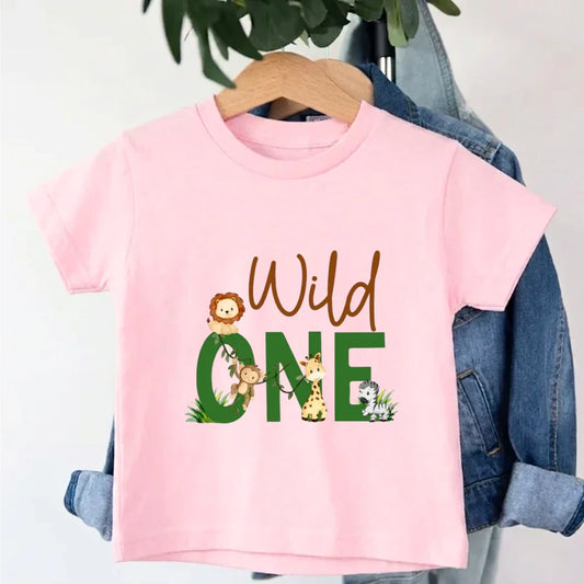 Kids Wild one birthday T-Shirt