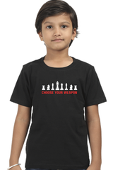 Kids Choose your Weapon T-Shirt