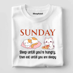 Sunday Eat Sleep Repeat T-Shirt