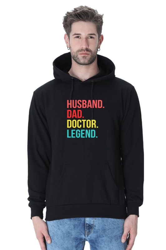 Husband Dad Doctor Hoodie