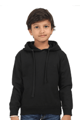 Kids Hooded Sweatshirt - Black