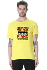 I don't make mistakes Piano T-Shirt