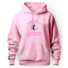 Unisex Badminton Queen Hoodie