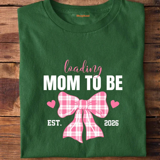 Mom to be motherhood T-Shirt The Shophaul Designs