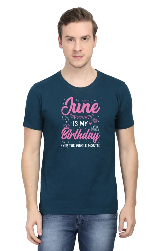June is my Birthday Month T-Shirt