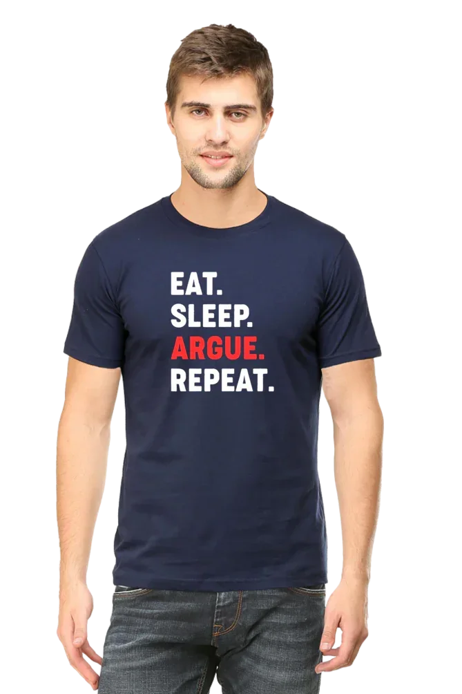 Eat Sleep Argue Repeat Lawyer T-Shirt