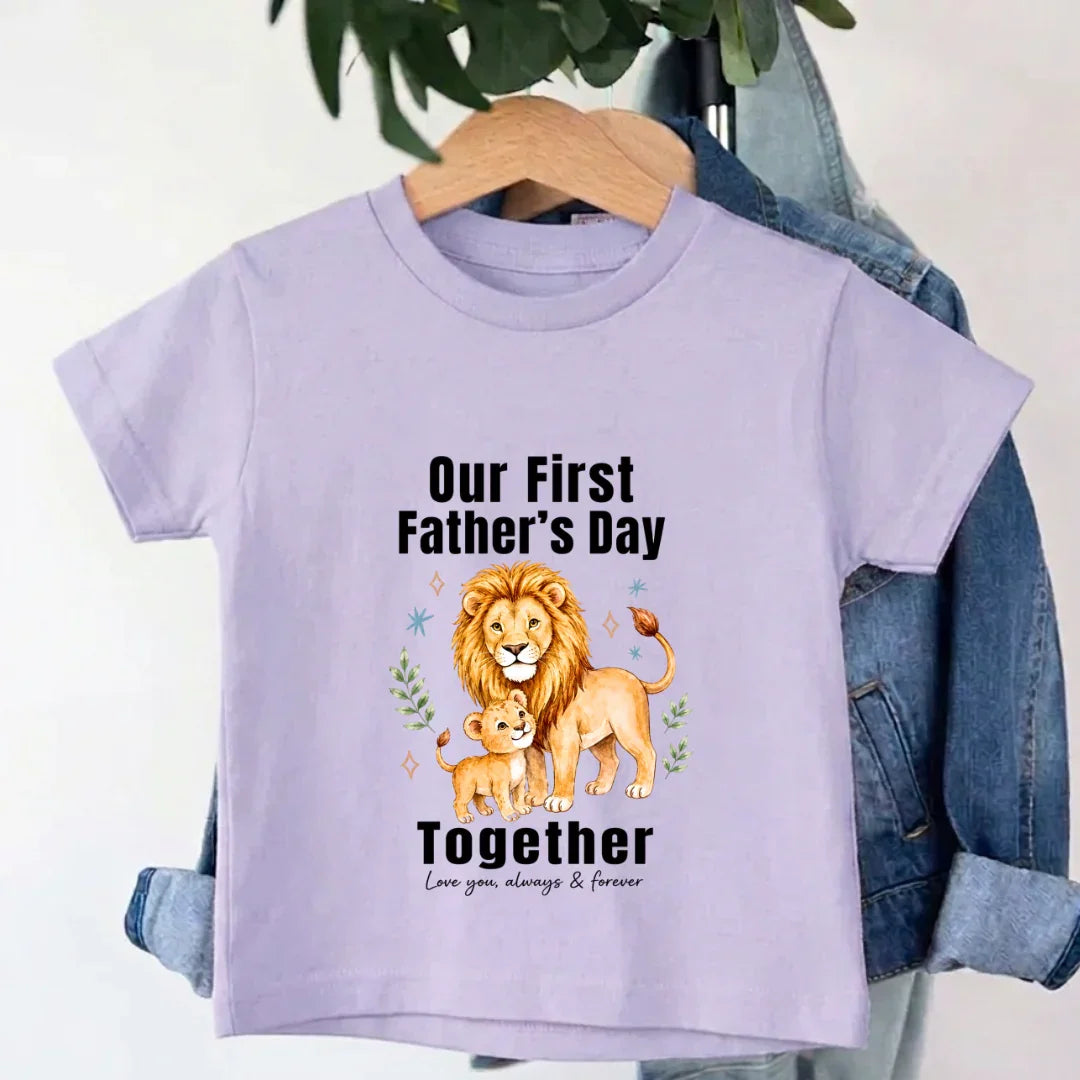 First Fathers Day Matching T-Shirt First Fathers Day Matching T-Shirt - Default Title