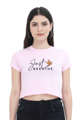 Just Breathe Crop Top