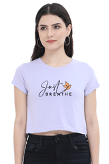 Just Breathe Crop Top
