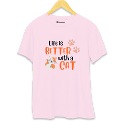 Life is Better with Cat T-Shirt