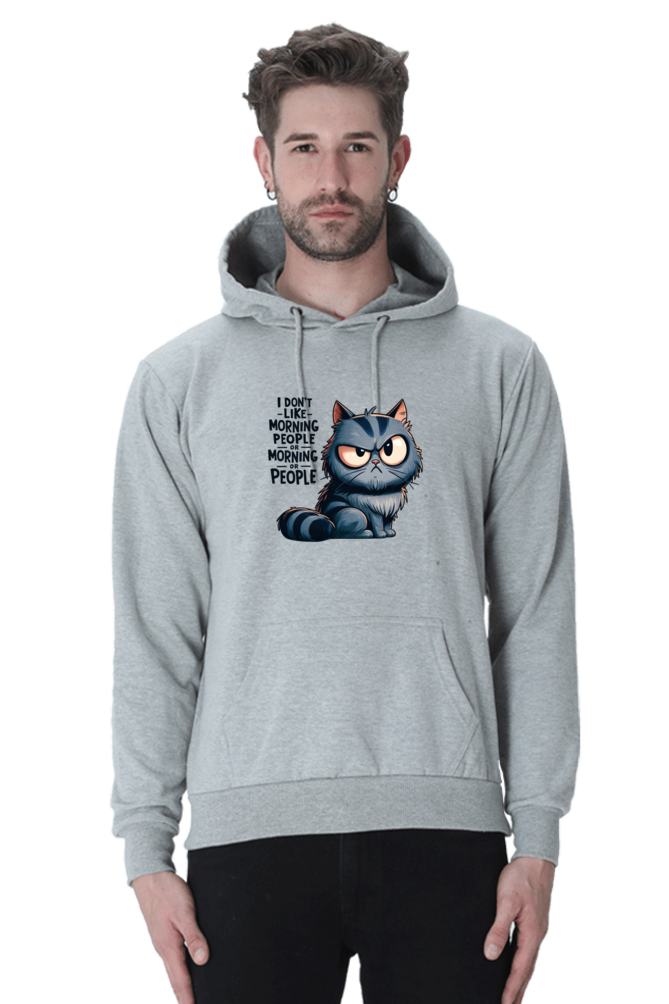 I don't like morning people cat Pullover Hoodie (Clearance Sale)
