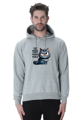 I don't like morning people cat Pullover Hoodie