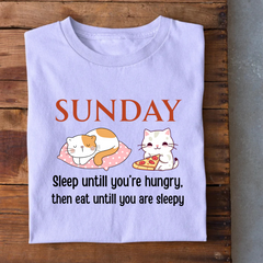 Sunday Eat Sleep Repeat T-Shirt