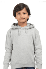 Kids Hoodie- Grey Melange