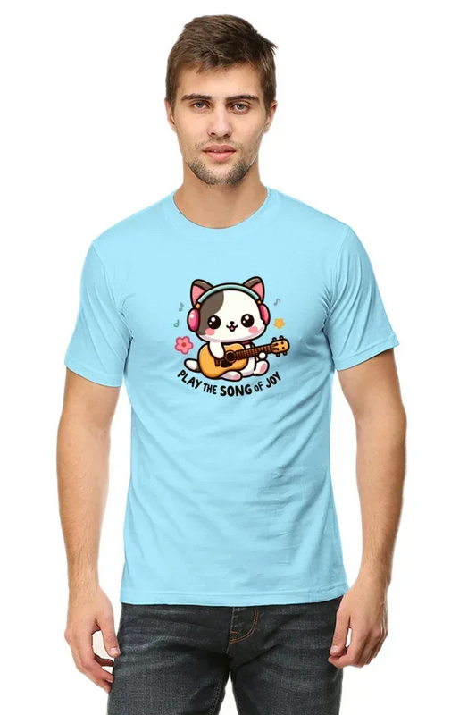 Play the Song of Joy Cat T-Shirt (Clearance Sale)