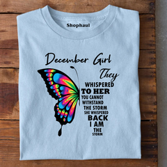 December Girl Birthday T-Shirt