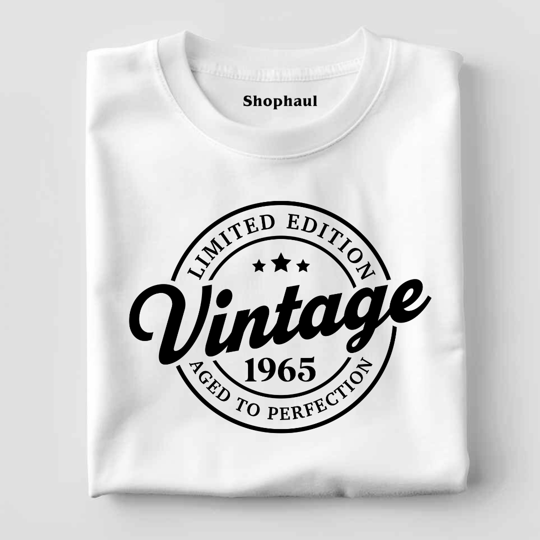 Vintage 1965 Birthday T-Shirt