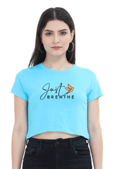 Just Breathe Crop Top
