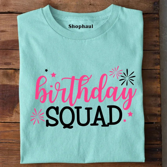 Group Birthday Tshirt for Women