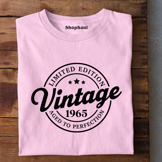 Vintage 1965 Birthday T-Shirt