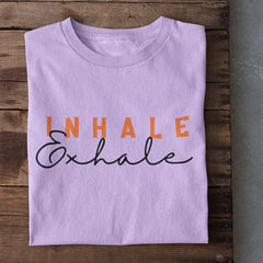 Inhale Exhale Yoga T-Shirt (Clearance Sale)