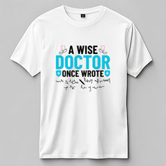 A Wise Doctor once Wrote T-Shirt