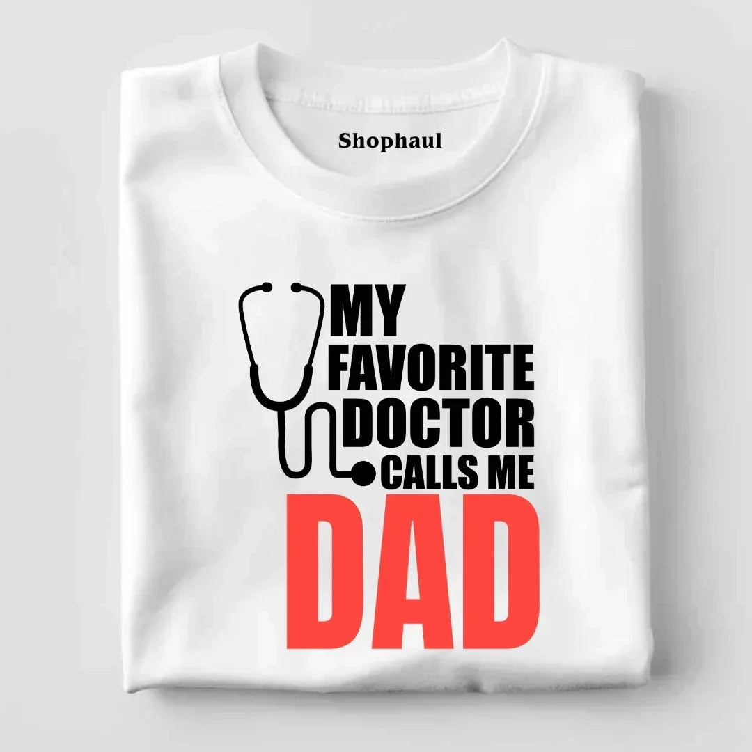 Doctor MOM & Doctor DAD T-Shirt IN The Shophaul Designs