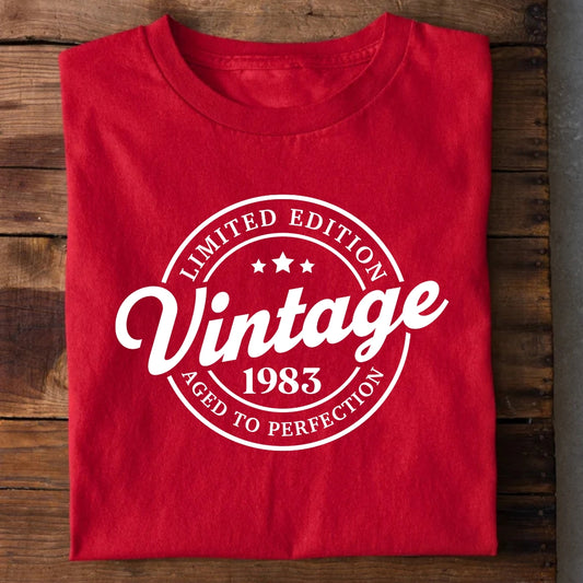 Vintage 1983 Birthday T-Shirt