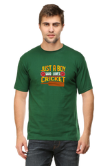 Just a boy Who loves Cricket T-Shirt