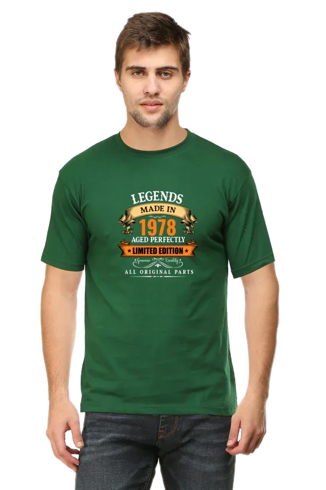 Legends Made in 1978 Birthday T-Shirt
