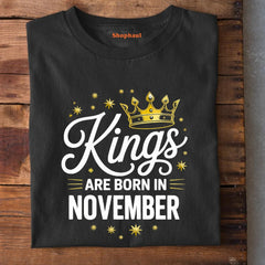 Kings Born in November T-Shirt