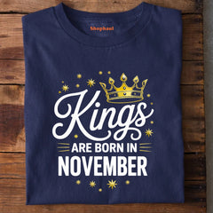 Kings Born in November T-Shirt