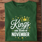 Kings Born in November T-Shirt