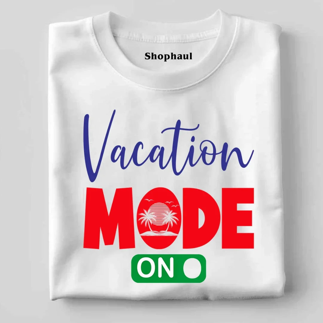 Family Holiday T-Shirt - White / S family travel tshirt,travel tshirt for friends,vacation mode on,vacation mode tshirt