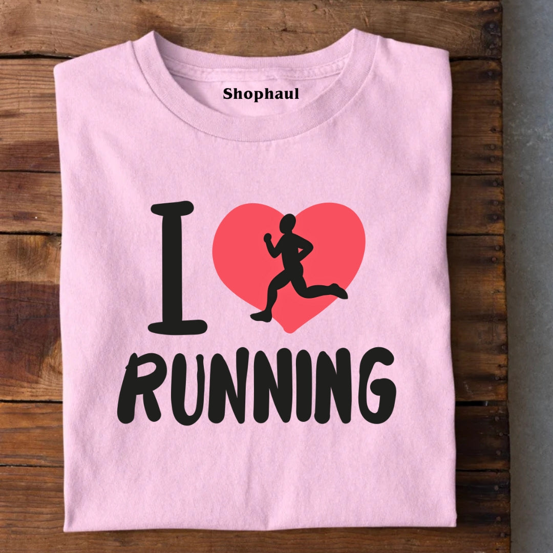 I Love Running T-Shirt