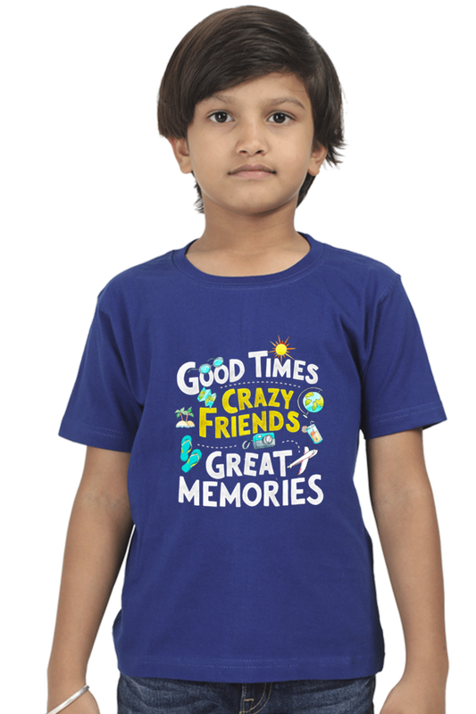 Good Times Crazy Friends Great Memories T-Shirt