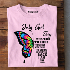 July Birthday Girl T-Shirt