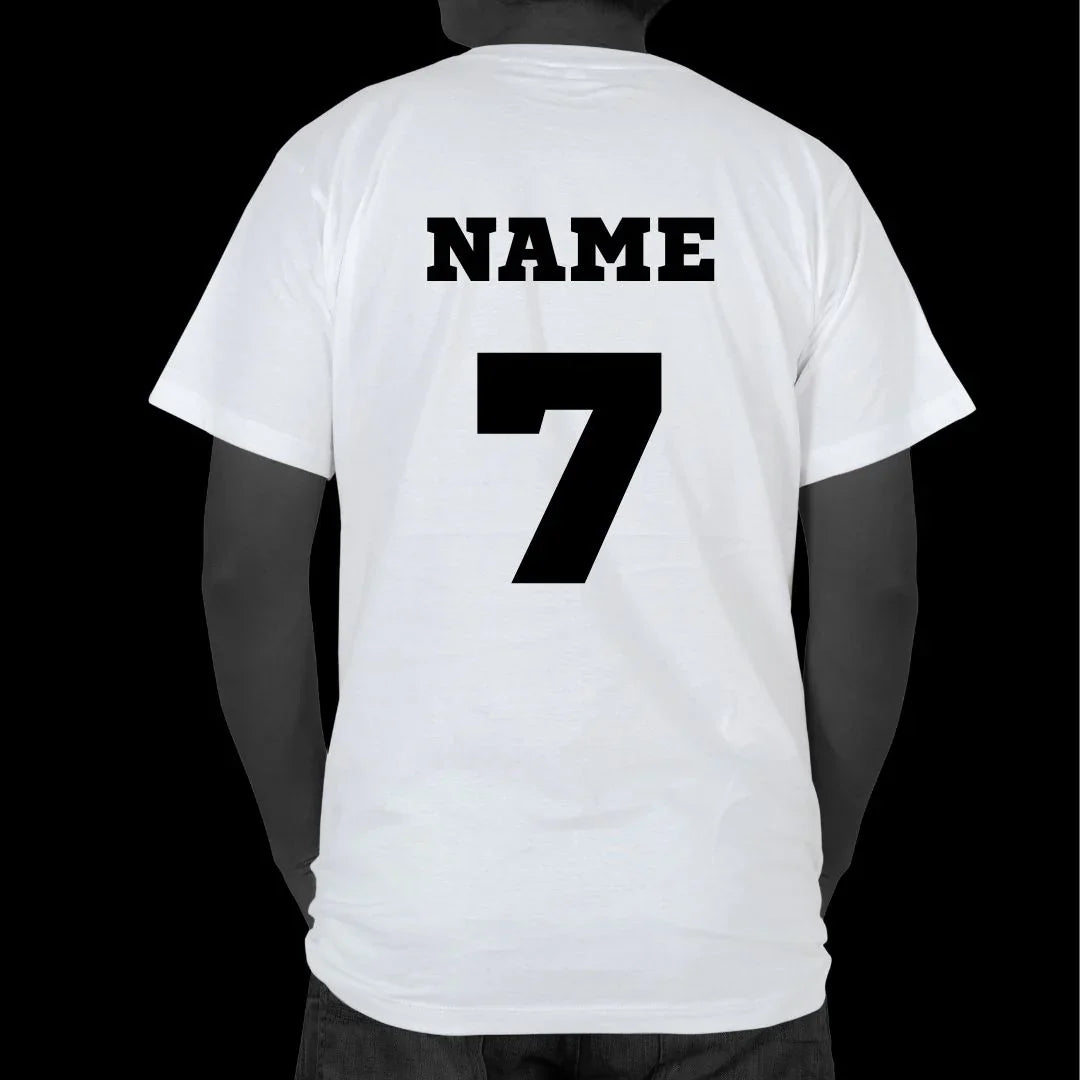 Badminton Calling I Must Go T-Shirt with Name and Number