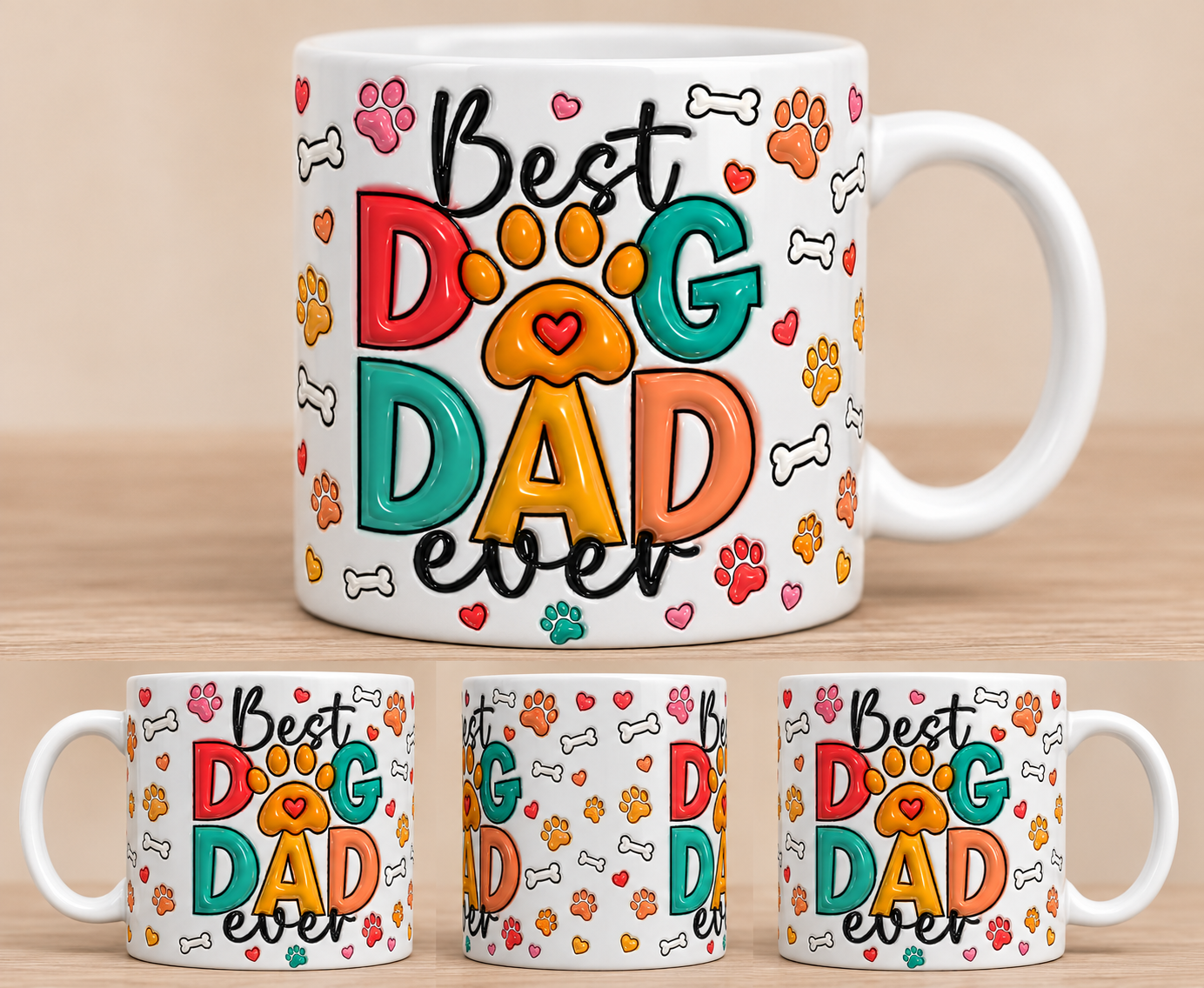 Best Dog Dad Mug